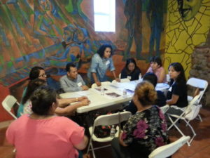 community meeting at casa del mexicano
