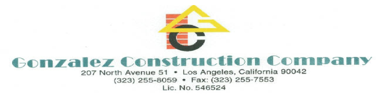 gonzalez construction